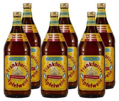 Produktbild von Possmann Frankfurter Äpfelwein (6 x 1,0L)