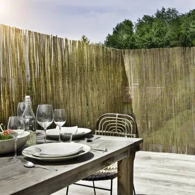 Produktbild von Sichtschutz Bambusmatte 3x1,5m für Balkon & Zaun