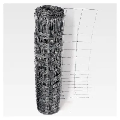 Produktbild von Wildzaun Forstzaun Weidezaun Drahtzaun Knotengeflecht 100 cm hoch 3 verschiedene Zaunarten und 1 Drahtspanner