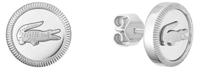 Produktbild von Lacoste Damen Schmuck Kollektion MEMENTO aus Edelstahl mit Krokodilgraviertem An