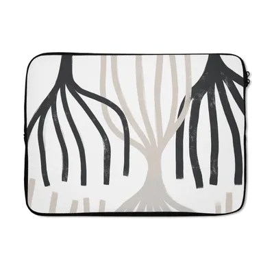Produktbild von MuchoWow® Laptop Hülle 13 Zoll Linie - Pastell - Abstrakt - Muster Laptoptasche - Laptophülle - Sleeve - Rundumschutz