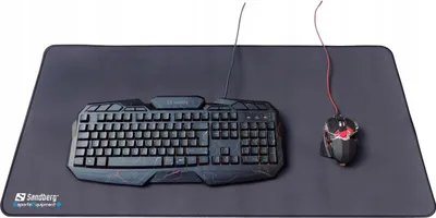 Produktbild von SANDBERG Gamer Desk Pad XXXL 90x45cm Mauspad von Sandberg EsportsEquipment fuer Tastatur und Maus (520-27)