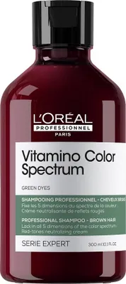 Image de L'oréal Professionnel | Shampooing Vitamino Color Spectrum - 300 ml - Neutralisateur de couleur verte - Brillance et protection