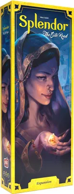 Produktbild von Asmodee Brettspiel Erweiterung Splendor The Silk Road strategisches Spiel