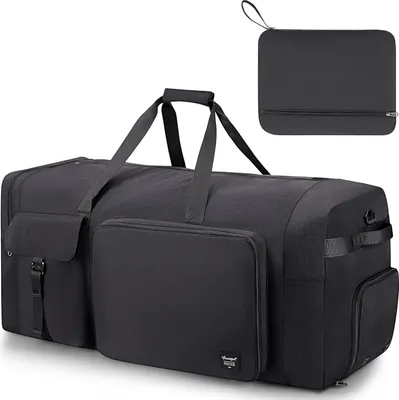 Produktbild von Faltbare Reisetasche 120L - Große wasserdichte Sporttasche für Herren und Damen