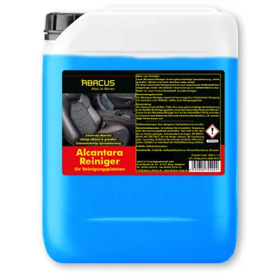 Produktbild von ABACUS® Tornador Alcantarareiniger, Tornador Alcantara-Reiniger, Tornador-Reiniger, gebrauchsfertig 1 x 5L Alcantara Reiniger für Reinigungspistolen