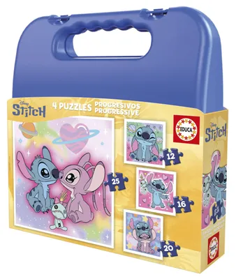 Immagine prodotto di Educa Stitch Il mio primo puzzle Blu Bambini Blu Taglia unica