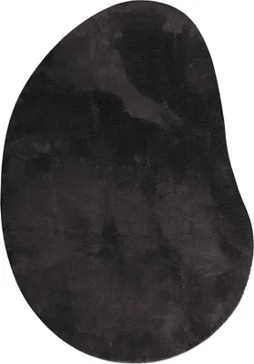 Produktbild von vidaXL Bereichsteppiche HUARTE Schwarz 140 x 200 cm Polyester