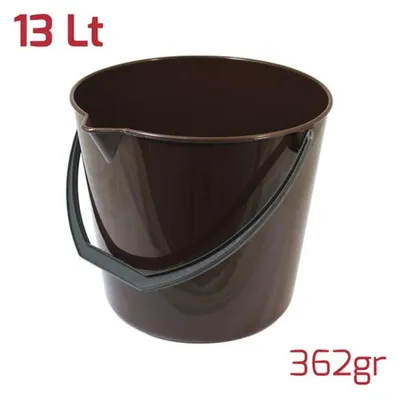 Obrázek produktu pro Kbelík RECA PLAST 13L hnědý