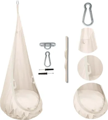 Produktbild von MAMOI® Hängesessel für kinder, Therapieschaukel, Schaukel für kinderzimmer, Hängehöhle, Hängeschaukel, Sensory swing, Schaukeltuch indoor, Hängesack,