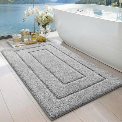 Immagine prodotto di Tappetino antiscivolo per bagno, lavabile, dimensioni 43x24 cm, ideale per la doccia