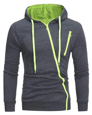 Produktbild von Leichter Kapuzenpullover mit Reißverschluss für Herren