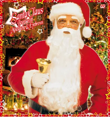 Immagine prodotto di Maxi Barba Di Babbo Natale Con Baffi E Sopracciglia