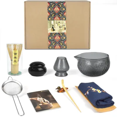 Produktbild von Omgoods – Komplettes Set für die japanische Matcha-Teezeremonie (9-teilig)
