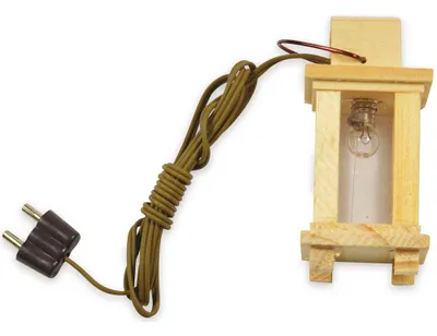 Produktbild von Riffelmacher Krippenzubehör Holzlaterne 6 cm