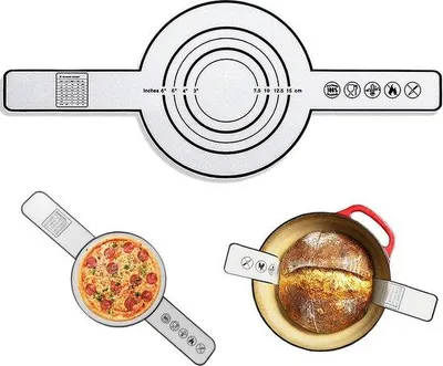 Zdjęcie produktu dla Silikonowa wkładka do piekarnika typu Dutch Oven – 1 sztuka – czerwona – silikon