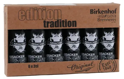 Produktbild von Birkenhof Tasting-Set Absacker (6 x 0,02L)