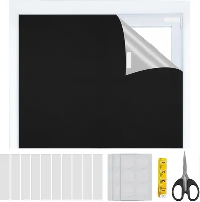 Produktbild von Rollo Dachfenster-Verdunkelungsrollo, Thermorollo, tragbarer Sonnenschutz, 100 x 150 cm