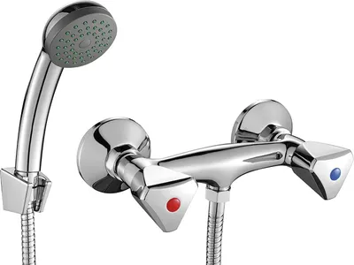 Immagine prodotto di Miscelatore doccia a parete standard con kit doccia.