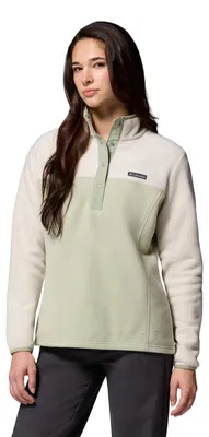 Produktbild von Columbia Benton Springs™ Ii Snap Fleece Mit Halbem Reißverschluss Beige M Frau Beige M