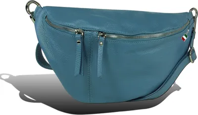 Produktbild von Florence Tasche Tragegurt passend blau Leder Gürteltasche D2OTF820F