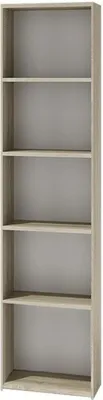 Produktbild von Bücherregal Regal Holzregal Standregal Wandregal Büroregal 182x40cm Sonoma