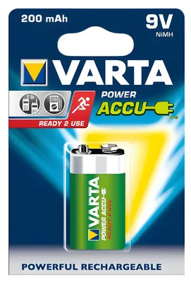 Immagine prodotto di Batteria alcalina ricaricabile tipo lr61 9 volt Varta 56722101401