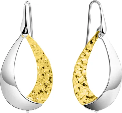 Produktbild von Zeeme Silber Ohrhänger 925/- Sterling Silber 4,3cm mehrfarbig ohne 245230016