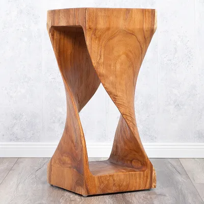 Produktbild von Design Beistelltisch MILLENIUM ca. H65cm Suar Massivholz