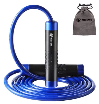 Immagine prodotto di Corda per saltare da 0,5 kg, ideale per esercizi di fitness e allenamento cardio