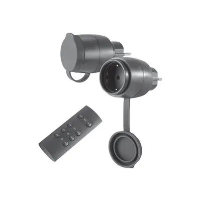 Obrázek produktu pro 2 REV 2+1 Mini Outdoor Funksteckdosen