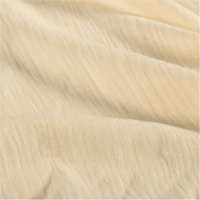 Produktbild von Musselin Bio Organic ab 1m Baumwollstoff Double Gauze Mulltuch Stoff