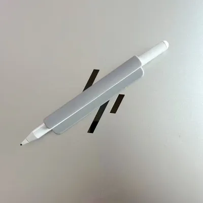 Produktbild von INF Silikon-Stifthalter-Hülle für Apple Pencil (USB-C) Grau
