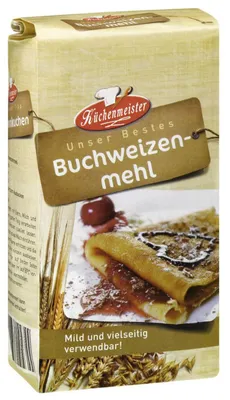 Produktbild von Küchenmeister Buchweizenmehl mild und vielseitig verwendbar 500g