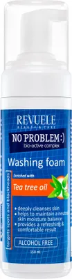 Produktbild von Pianka do mycia twarzy z olejkiem z drzewa herbacianego Revuele /Revuele No Problem Washing Foam With Tea Tree Oil (150 ml)