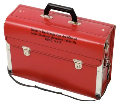 Produktbild von KS Tools Werkzeugkoffer, leer, Leder