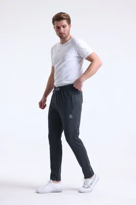 Produktbild von Herren Sweatpants Normalgröße | Kollektion-8084 | Anthrazit | L