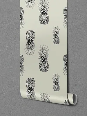Produktbild von Coloray Fototapete 104x70 cm Latextapete Magicstick - Ananas