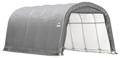Produktbild von ShelterLogic Folien Zeltgarage Gerätehaus Grau 610x370x240 cm