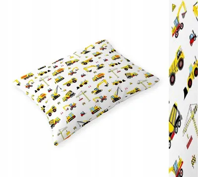 Obrázek produktu pro Pociel-Hurt: Povlak na polštář 40x60 cm, 100% bavlna, motiv bagru