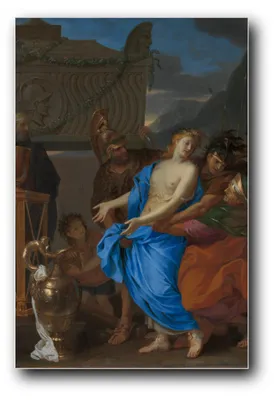 Immagine prodotto di Stampa artistica intitolata "Il sacrificio di Polissena" di Charles Le Brun – 20x30 cm – non incorniciata