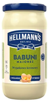 Obrázek produktu pro Hellmann's Babuni krémová majonéza 500 ml