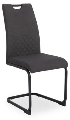 Produktbild von Polsterstuhl HARPER HOGATZA BHT 44x97x58 cm grau Esszimmerstuhl