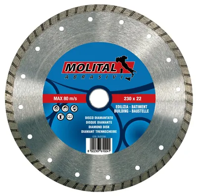 Obrázek produktu pro DIAMANTOVÝ KOTOUČ „UNIVERZÁLNÍ“ MOLITAL Ø 230 mm