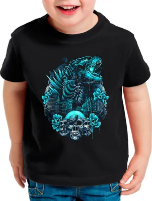 Produktbild von style3 Rise from the Deep Kinder T-Shirt japan monster nipon tokio tokyo