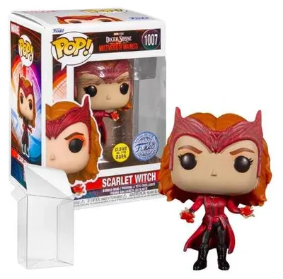 Immagine prodotto di Funko POP Doctor Strange Multiverso della Follia 1007 Strega Scarlatta edizione speciale incandescente