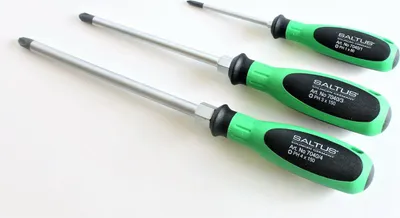 Produktbild von SALTUS Schraubendreher Satz 3 teilig Schraubenzieher Set Philips Kreuz PH Profi