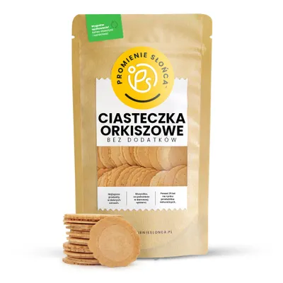 Zdjęcie produktu dla Ciasteczka Orkiszowe Bez Dodatków 250 g