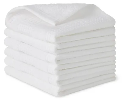 Obrázok produktu pre Utierky Amazon Basics, 100 % organická bavlna, balenie po 6 kusoch, 31 x 31 cm