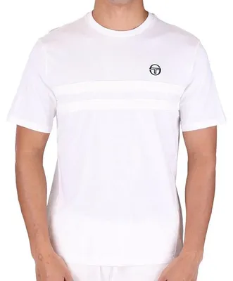 Immagine prodotto di Maglietta da uomo Sergio Tacchini EGEO CO, colore bianco